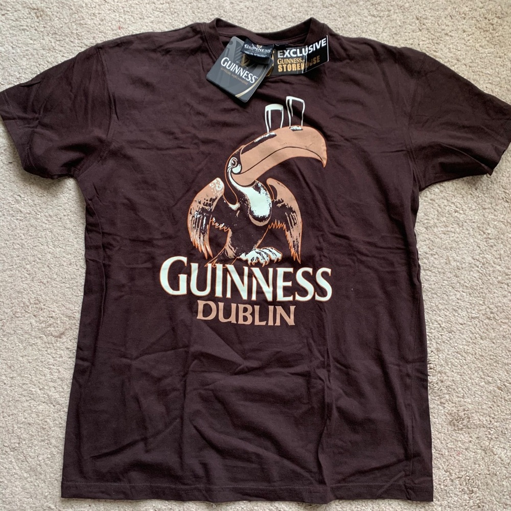 Guinness official t-shirt from Dublin - NWT - Med